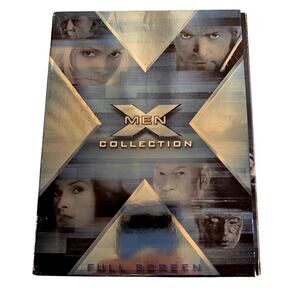 X-Men Collection Feature‎ 4-DVD Set 2003 Marvel Hugh Jackman X2 Extras Movie